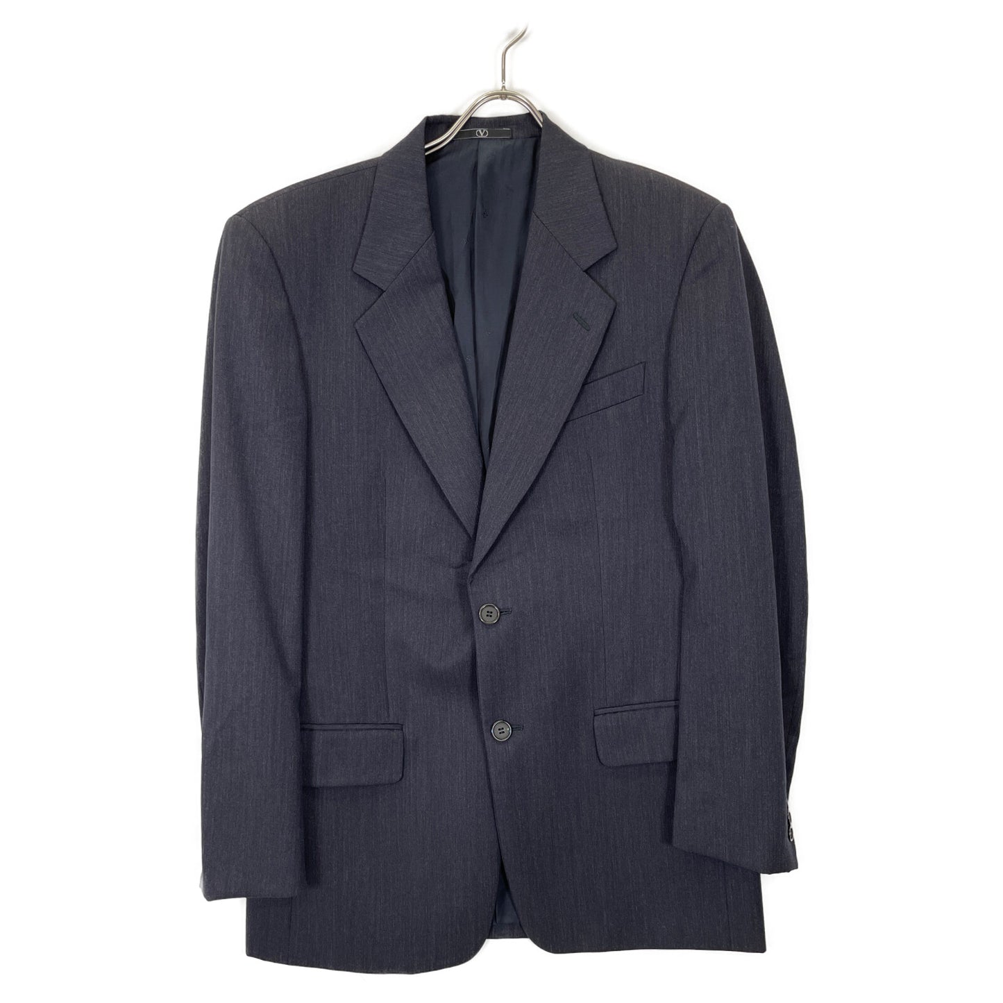 VALENTINO ヴァレンティノ グレー ウール スーツセットアップ スーツ セットアップ 48