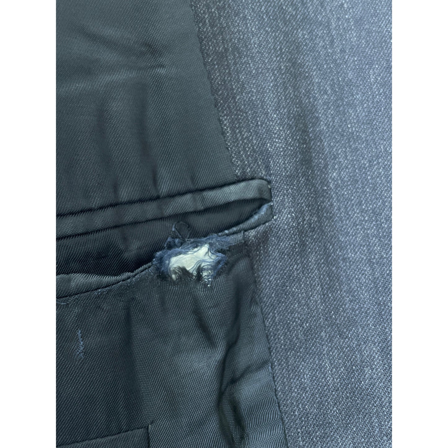 VALENTINO ヴァレンティノ グレー ウール スーツセットアップ スーツ セットアップ 48