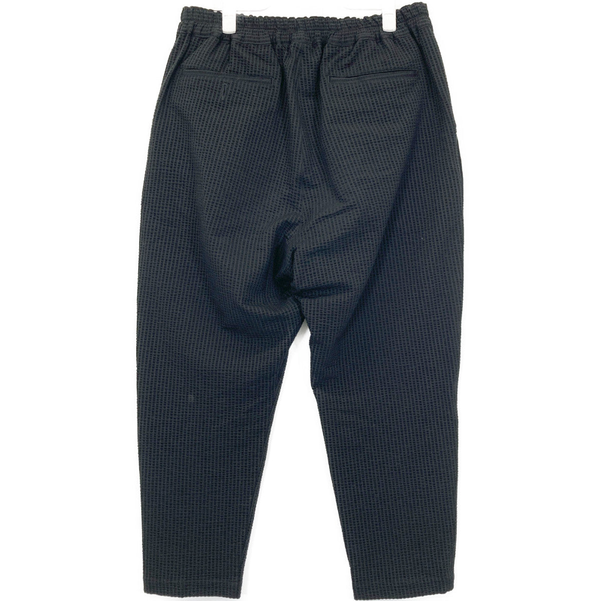 SOPHNET. ソフネット 240030 HIGH GAUGE WAVE STRIPE CROPPED TAPERED EASY PANTS ボトムス S