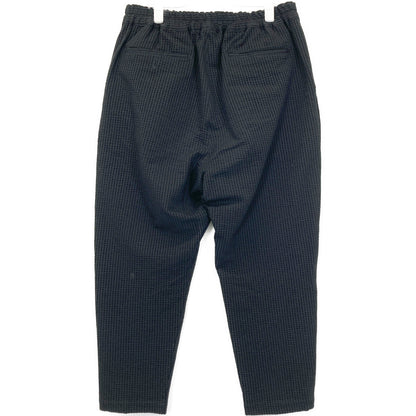 SOPHNET. ソフネット 240030 HIGH GAUGE WAVE STRIPE CROPPED TAPERED EASY PANTS ボトムス S