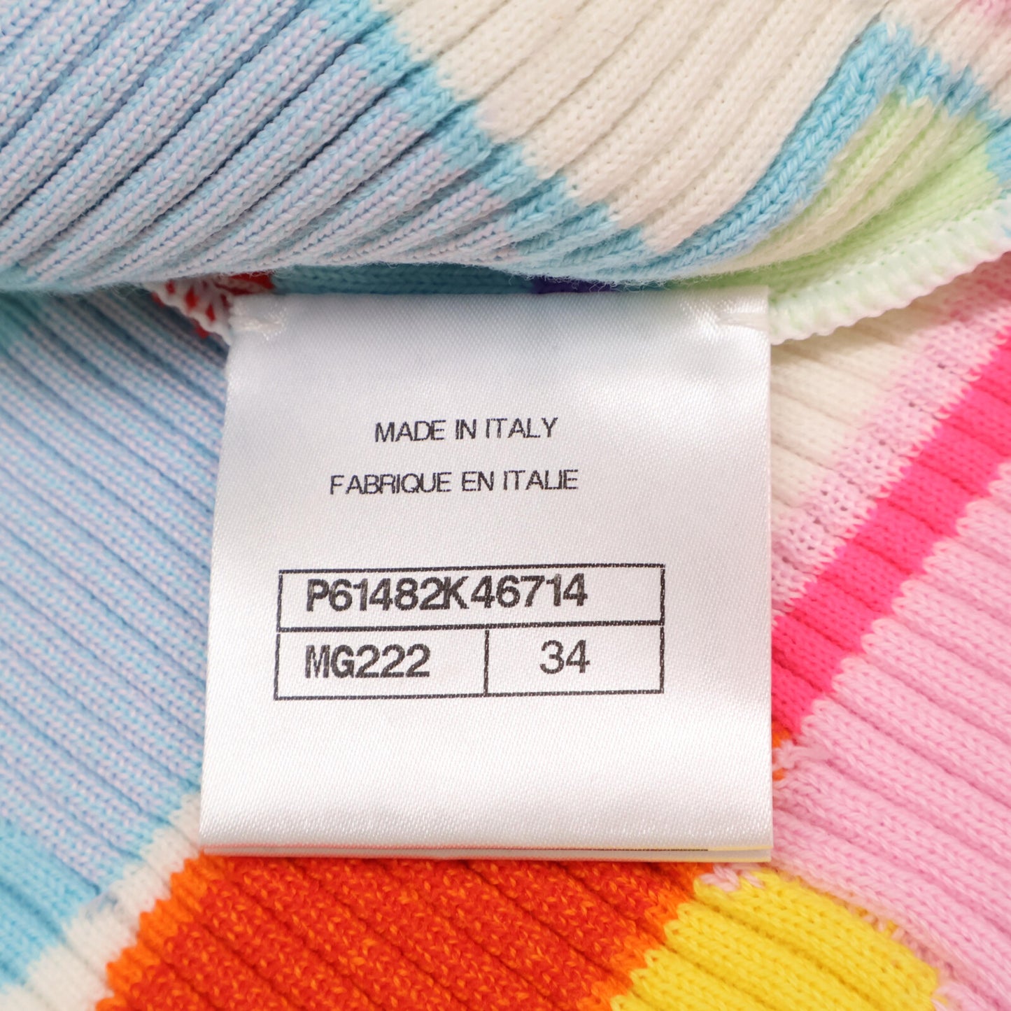 CHANEL シャネル 美品 P61482 ココボタン コットンカシミヤニットカーディガン トップス 34