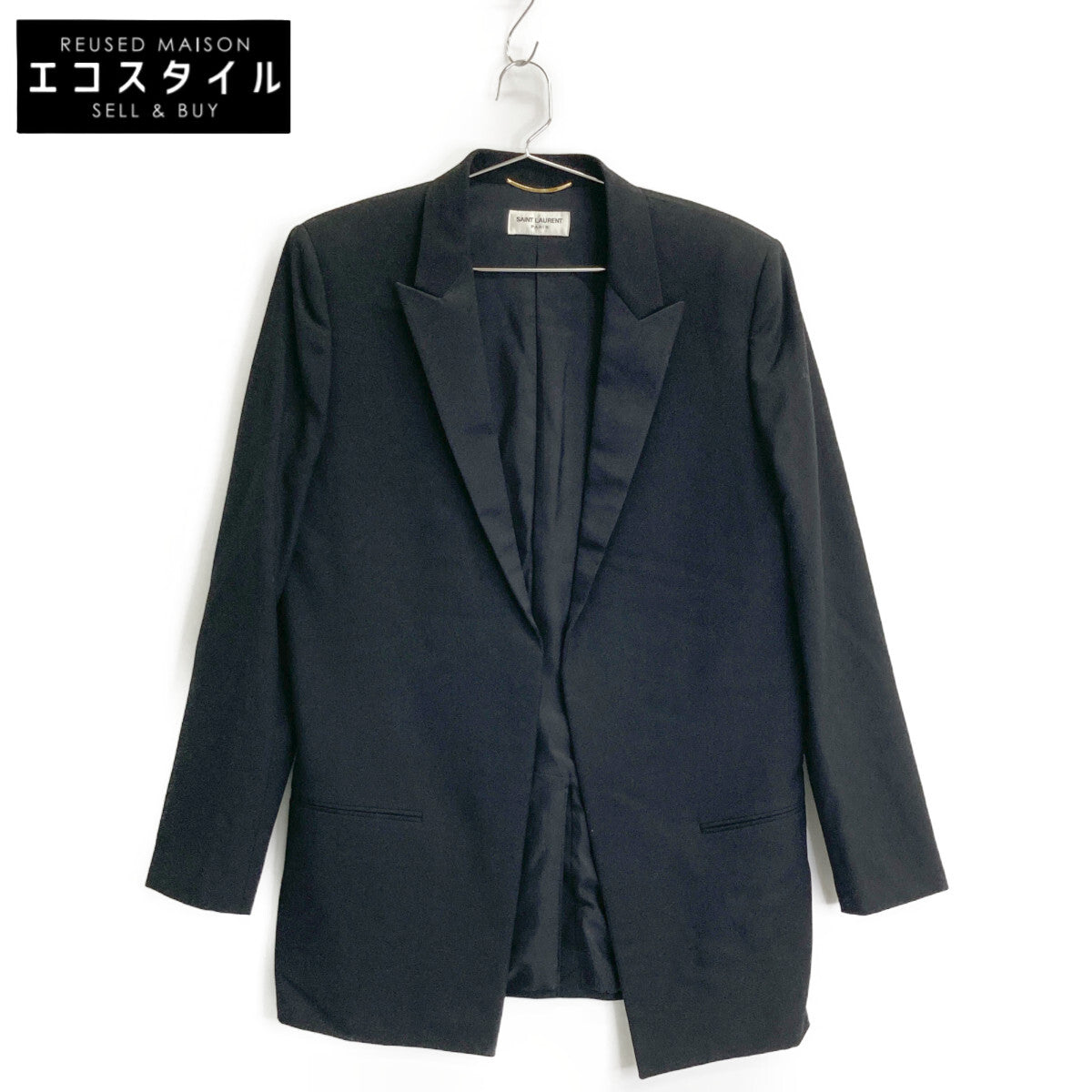 SAINT LAURENT PARIS サンローランパリ ﾌﾞﾗｯｸ 515222 ﾀｷｼｰﾄﾞｼﾞｬｹｯﾄ ジャケット F34