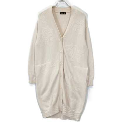 DRAWER ドゥロワー ﾍﾞｰｼﾞｭ 18G ｽﾃｯﾁｶｰﾃﾞｨｶﾞﾝ トップス 表記なし