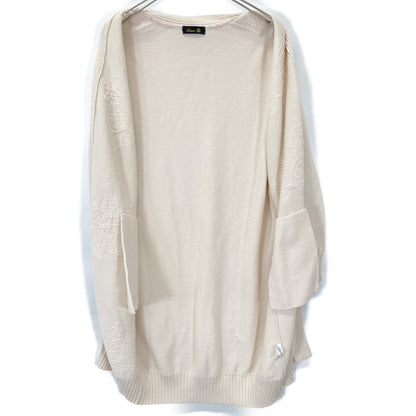 DRAWER ドゥロワー ﾍﾞｰｼﾞｭ 18G ｽﾃｯﾁｶｰﾃﾞｨｶﾞﾝ トップス 表記なし