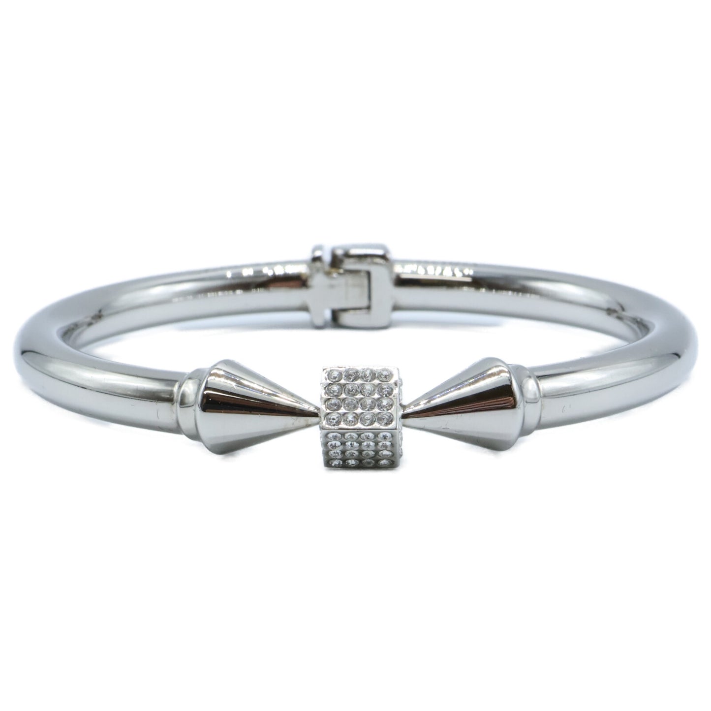 VITA FEDE ヴィタフェデ 【美品】キューブ ラインストーン バングル XS