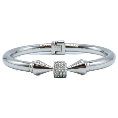 VITA FEDE ヴィタフェデ 【美品】キューブ ラインストーン バングル XS