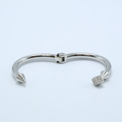 VITA FEDE ヴィタフェデ 【美品】キューブ ラインストーン バングル XS