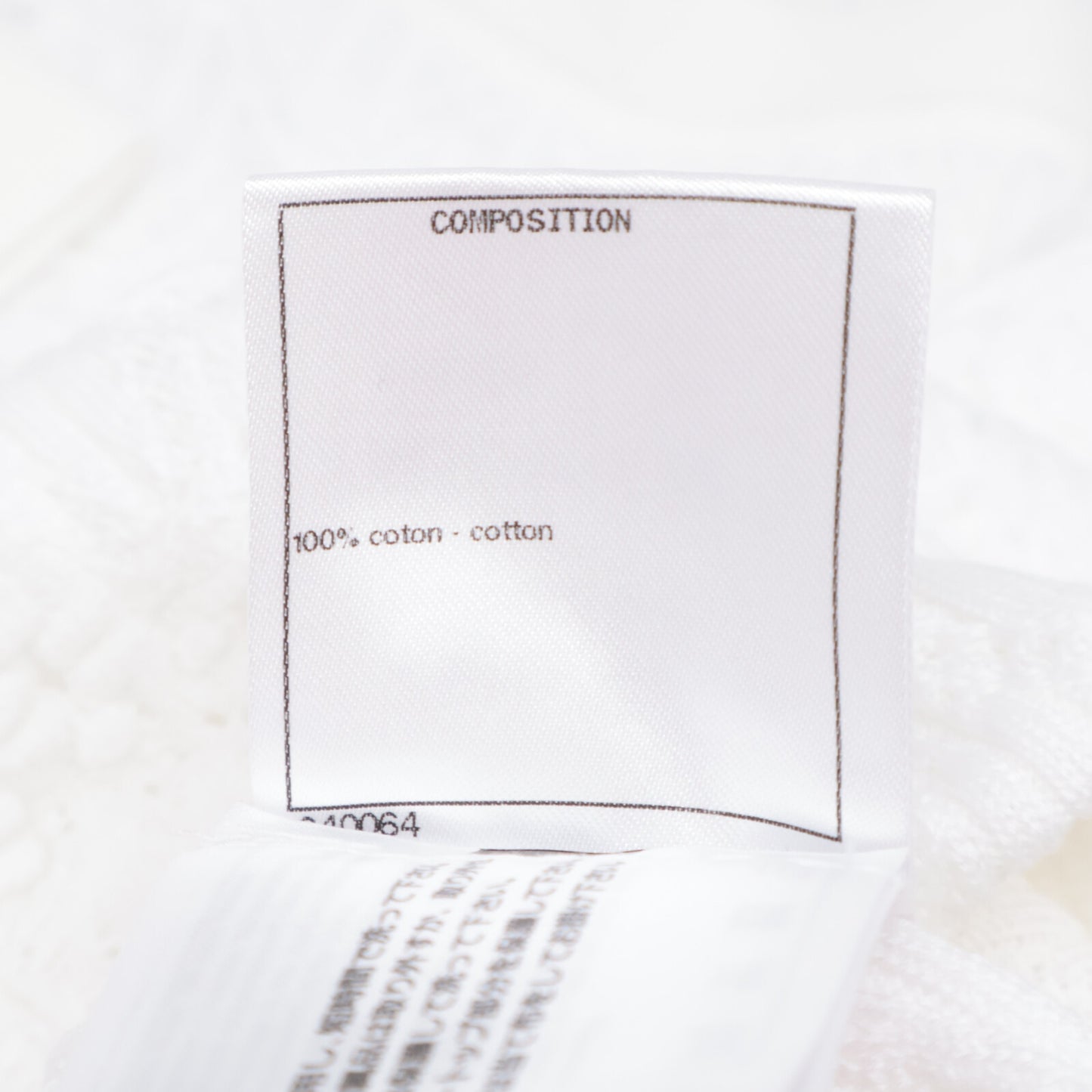 CHANEL シャネル 【国内正規】P62875K48458 ココマークプレート付 ショートスリーブ ニットセーター/ トップス 34