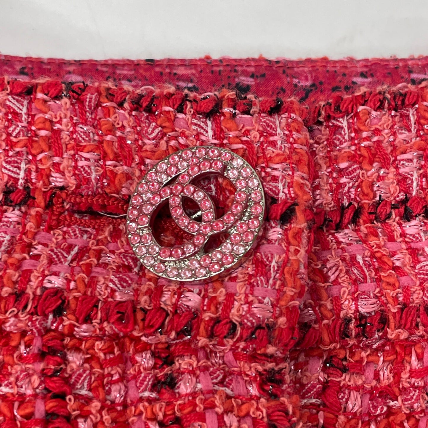 CHANEL シャネル レッド P63260V48641 ツイードショートパンツ ボトムス 34