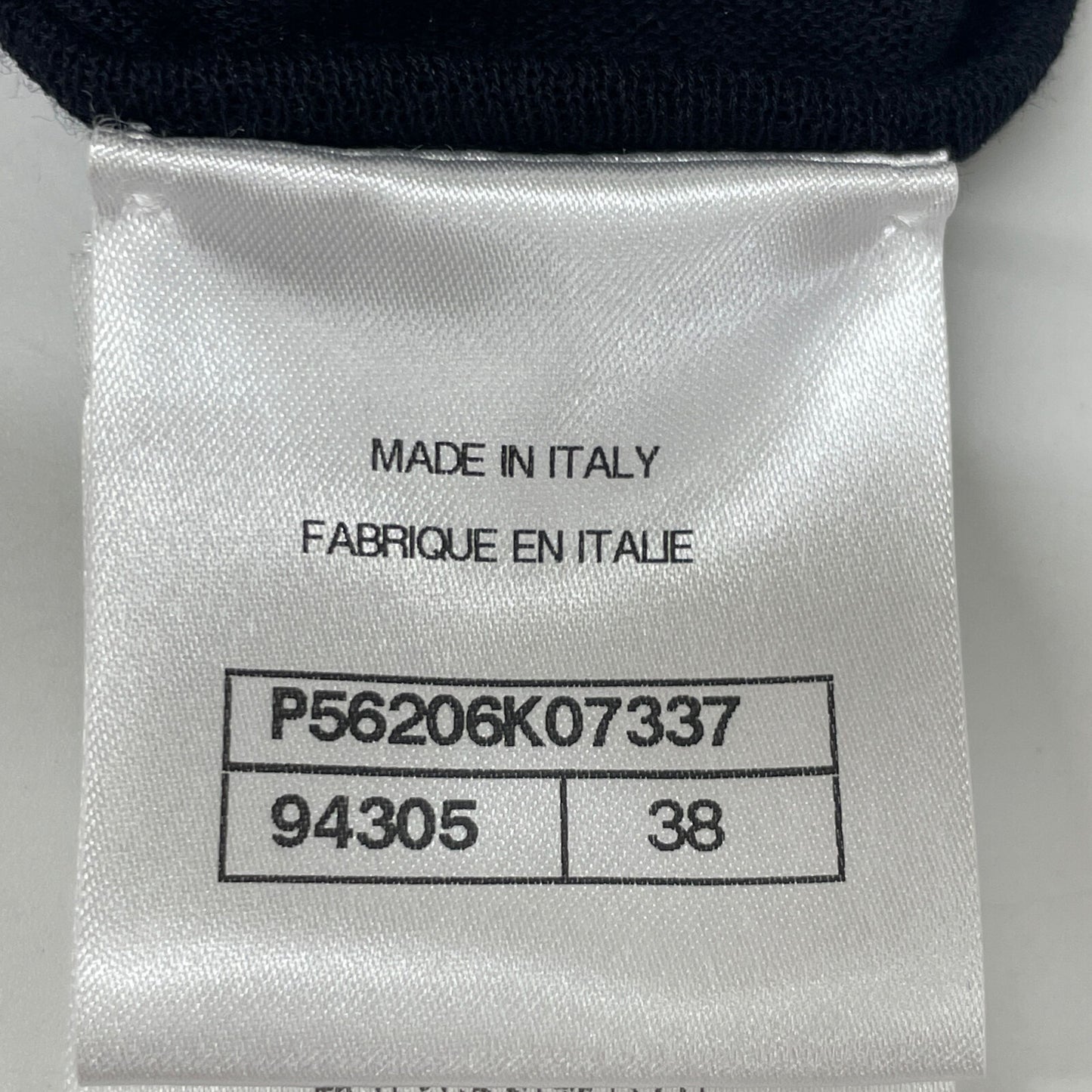 CHANEL シャネル ブラック P56206K07337 スパンコールスカート スカート 38