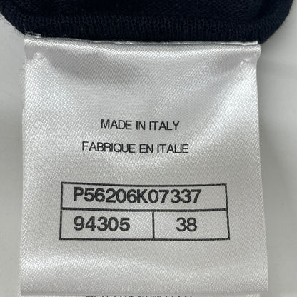 CHANEL シャネル ブラック P56206K07337 スパンコールスカート スカート 38