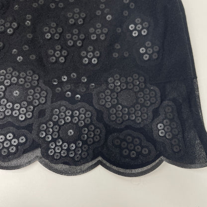 CHANEL シャネル ブラック P56206K07337 スパンコールスカート スカート 38