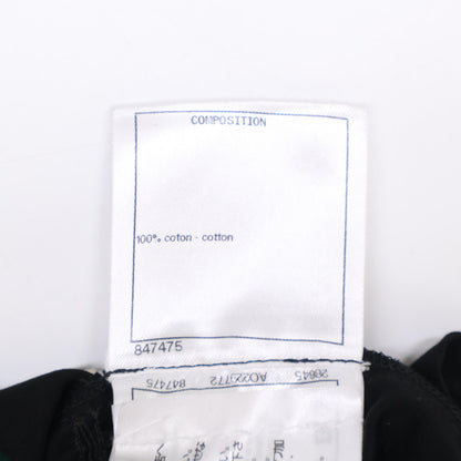 CHANEL シャネル 【美品/国内正規/22年製】P71037K10173 クルーズ ココマーク シャーリング 半袖カットソー/ トップス XS