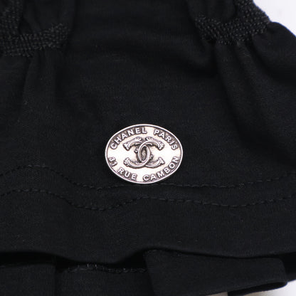 CHANEL シャネル 【美品/国内正規/22年製】P71037K10173 クルーズ ココマーク シャーリング 半袖カットソー/ トップス XS