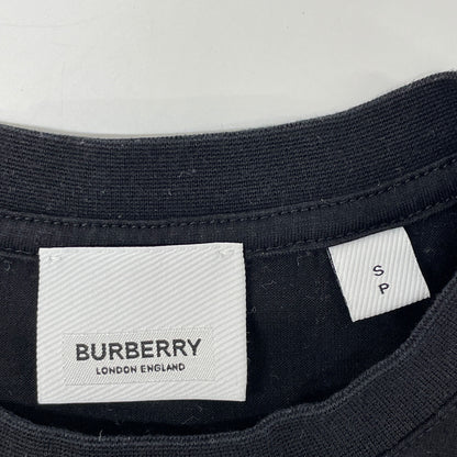 BURBERRY バーバリー ﾌﾞﾗｯｸ 8036024 ﾛｺﾞ半袖Tｼｬﾂ トップス S