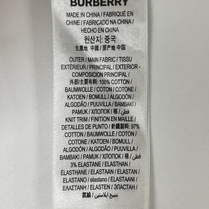 BURBERRY バーバリー ﾌﾞﾗｯｸ 8036024 ﾛｺﾞ半袖Tｼｬﾂ トップス S