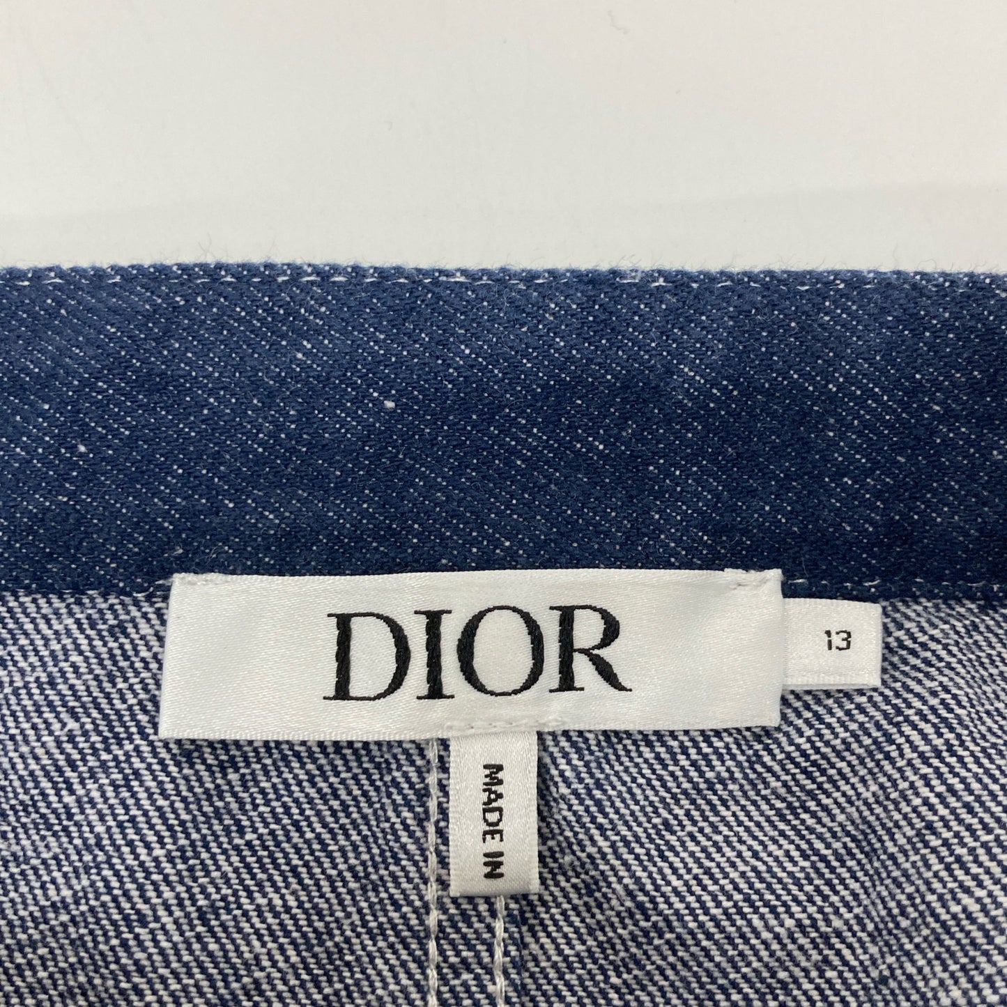 DIOR ディオール ｲﾝﾃﾞｨｺﾞﾃﾞﾆﾑ　ﾐﾆｽｶｰﾄ　4SBM12SKTB スカート 13