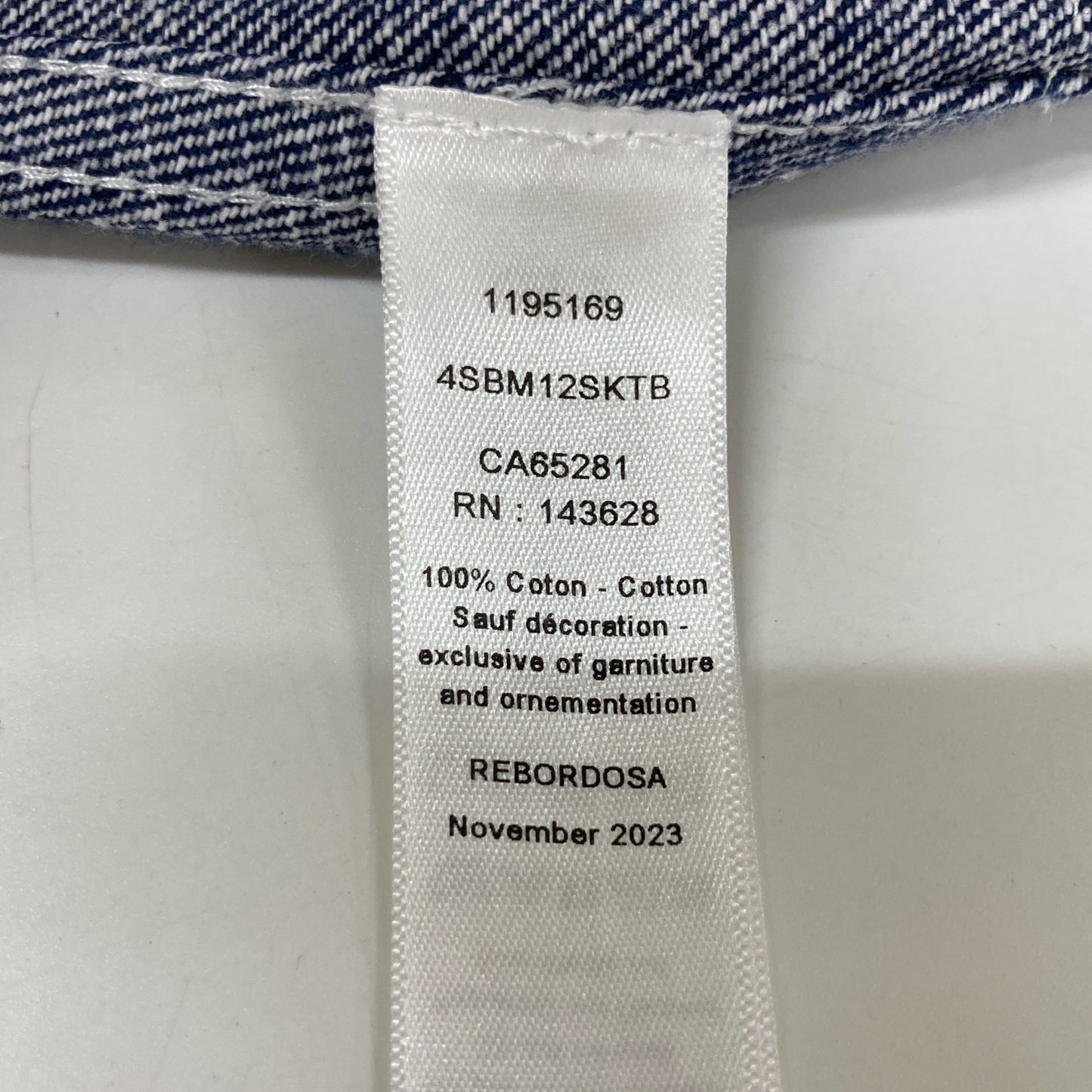 DIOR ディオール ｲﾝﾃﾞｨｺﾞﾃﾞﾆﾑ　ﾐﾆｽｶｰﾄ　4SBM12SKTB スカート 13