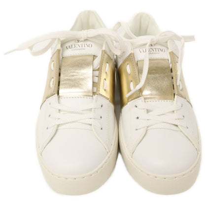 Valentino Garavani ヴァレンティノガラヴァーニ 【新品同様】オープン スタッズ ロートップ シューズ 36