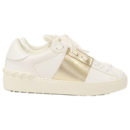 Valentino Garavani ヴァレンティノガラヴァーニ 【新品同様】オープン スタッズ ロートップ シューズ 36