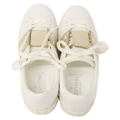 Valentino Garavani ヴァレンティノガラヴァーニ 【新品同様】オープン スタッズ ロートップ シューズ 36