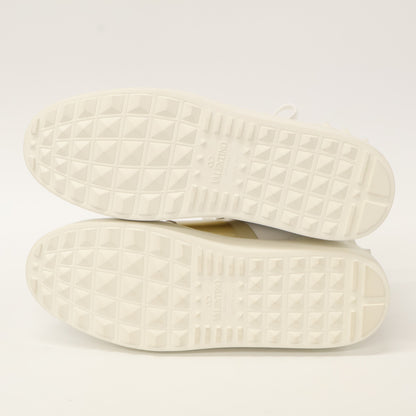 Valentino Garavani ヴァレンティノガラヴァーニ 【新品同様】オープン スタッズ ロートップ シューズ 36