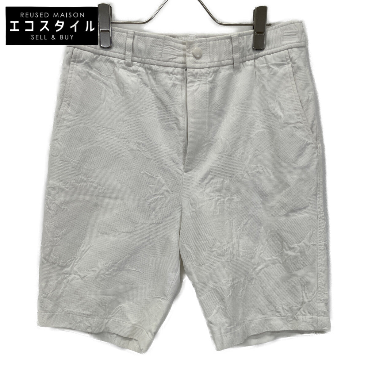 VALENTINO ヴァレンティノ ﾎﾜｲﾄ ｶﾓﾌﾗｰｼﾞｭﾊﾞﾐｭｰﾀﾞﾊﾟﾝﾂ ボトムス 46