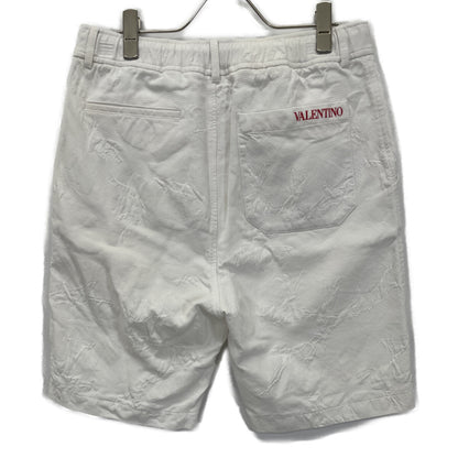 VALENTINO ヴァレンティノ ﾎﾜｲﾄ ｶﾓﾌﾗｰｼﾞｭﾊﾞﾐｭｰﾀﾞﾊﾟﾝﾂ ボトムス 46