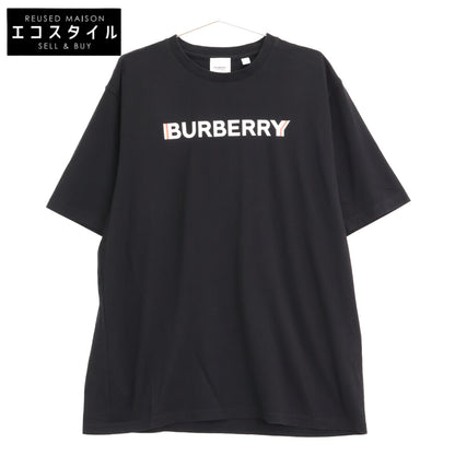 BURBERRY バーバリー ﾌﾞﾗｯｸ 8053010 ｺｯﾄﾝ Tｼｬﾂ トップス L