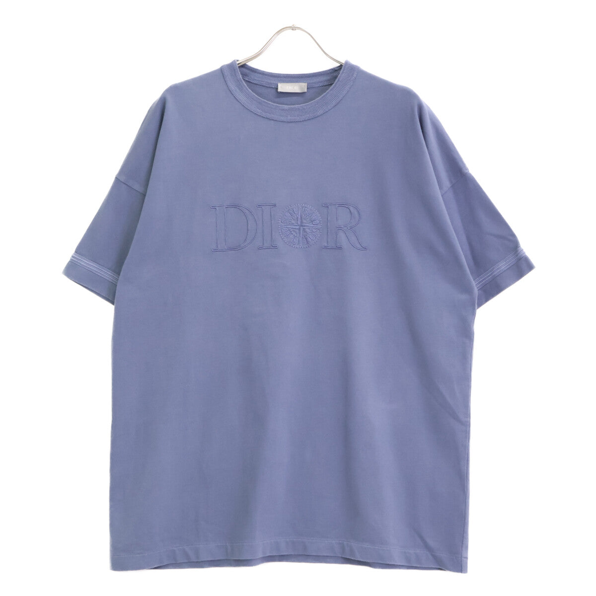 DIOR ディオール 【×STONE ISLAND】 ﾌﾞﾙｰ ﾛｺﾞ 半袖Tｼｬﾂ トップス M