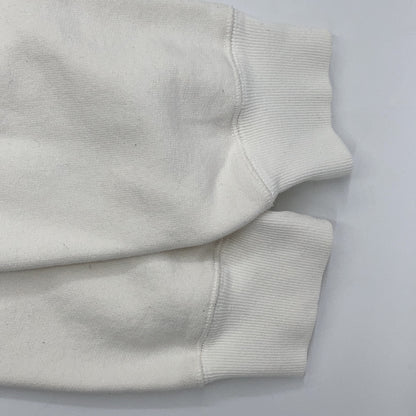 Dior HOMME ディオールオム 【×SACAI】ホワイト ロゴ スウェットシャツ トップス L