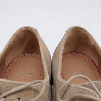 Christian Louboutin クリスチャンルブタン スエード プレーントゥ シューズ シューズ 41