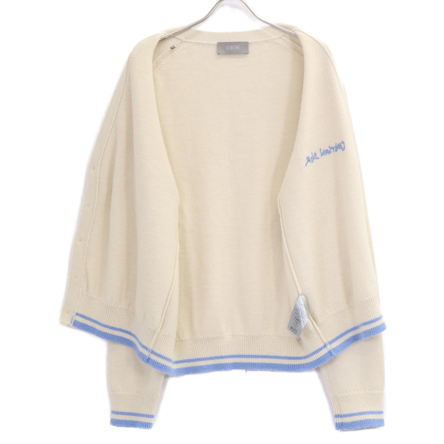 DIOR ディオール 【国内正規】443M204AT879 ウールｘアルパカ ニットカーディガン/ トップス L