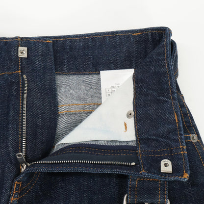 Christian Dior クリスチャンディオール ｲﾝﾃﾞｨｺﾞ 222J17A3524 ﾍﾞﾙﾄ付き ﾐﾆﾃﾞﾆﾑｽｶｰﾄ スカート 40