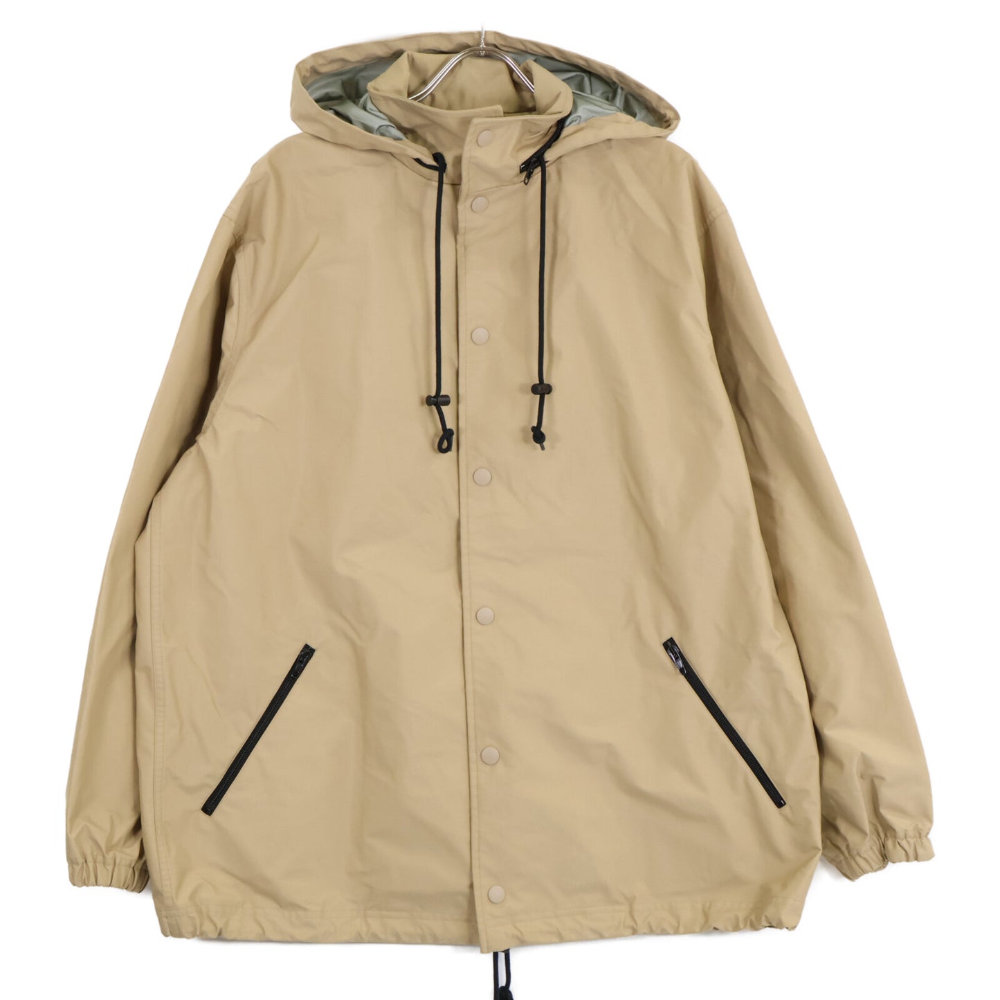 BALENCIAGA バレンシアガ ﾍﾞｰｼﾞｭ 556168 ﾊﾞｯｸﾛｺﾞｳｨﾝﾄﾞﾌﾞﾚｰｶｰ ジャケット 34