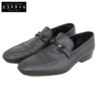 Salvatore Ferragamo サルヴァトーレフェラガモ ガンチーニ ローファー シューズ メンズ レザー ブラック 8 1/2 2E 65482 シューズ 8 1/2 2E