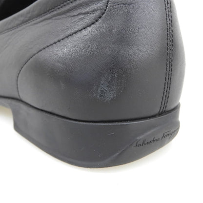 Salvatore Ferragamo サルヴァトーレフェラガモ ガンチーニ ローファー シューズ メンズ レザー ブラック 8 1/2 2E 65482 シューズ 8 1/2 2E