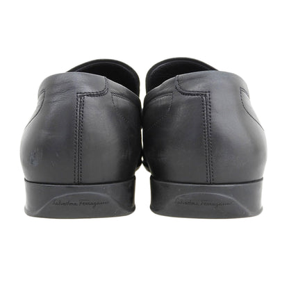 Salvatore Ferragamo サルヴァトーレフェラガモ ガンチーニ ローファー シューズ メンズ レザー ブラック 8 1/2 2E 65482 シューズ 8 1/2 2E