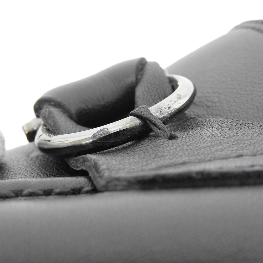 Salvatore Ferragamo サルヴァトーレフェラガモ レザー ローファー シューズ メンズ ブラック 8 1/2 EE UG59738 シューズ 8.5