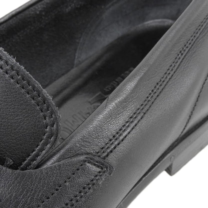 Salvatore Ferragamo サルヴァトーレフェラガモ レザー ローファー シューズ メンズ ブラック 8 1/2 EE UG59738 シューズ 8.5