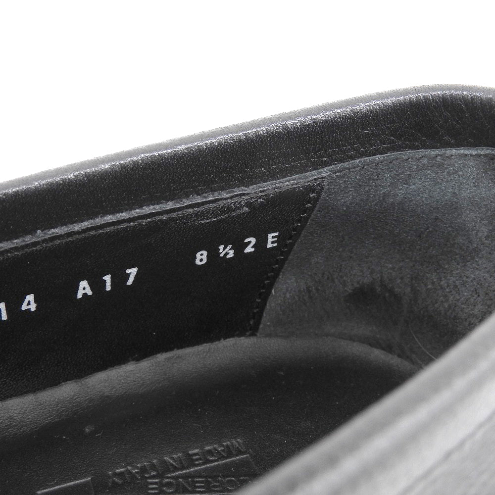 Salvatore Ferragamo サルヴァトーレフェラガモ レザー ローファー シューズ メンズ ブラック 8.5 81814 シューズ 8 1/2