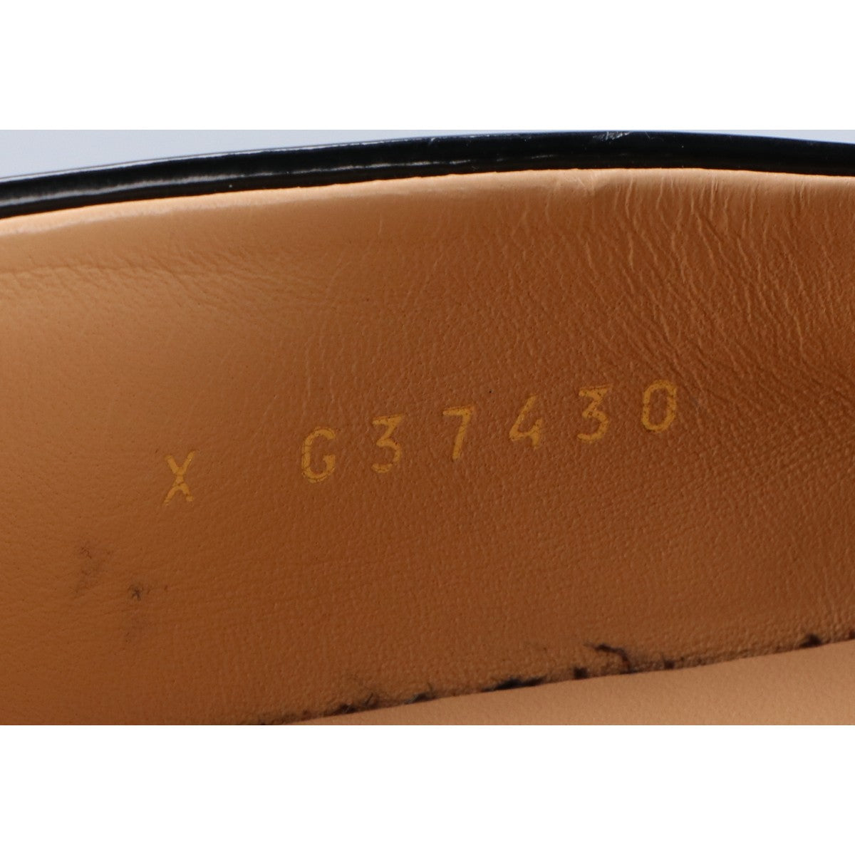 CHANEL シャネル G37430 メタルロゴ パテントレザー ローファー シューズ 37C