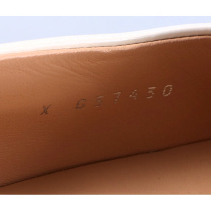 CHANEL シャネル G37430 メタルロゴ パテントレザー ローファー シューズ 37C