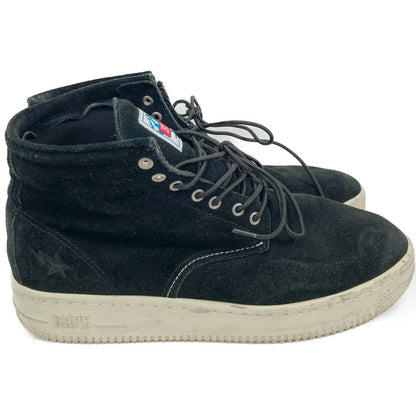 A BATHING APE アベイシングエイプ スエード ワーク シューズ 28.5