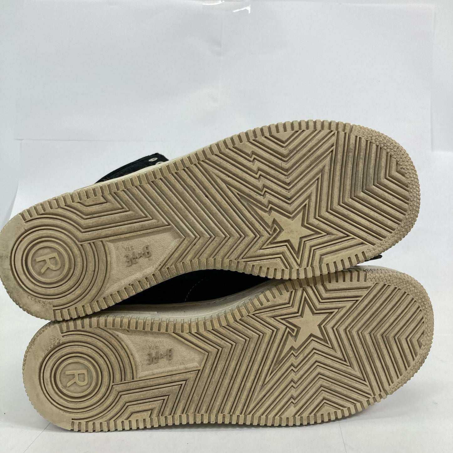 A BATHING APE アベイシングエイプ スエード ワーク シューズ 28.5