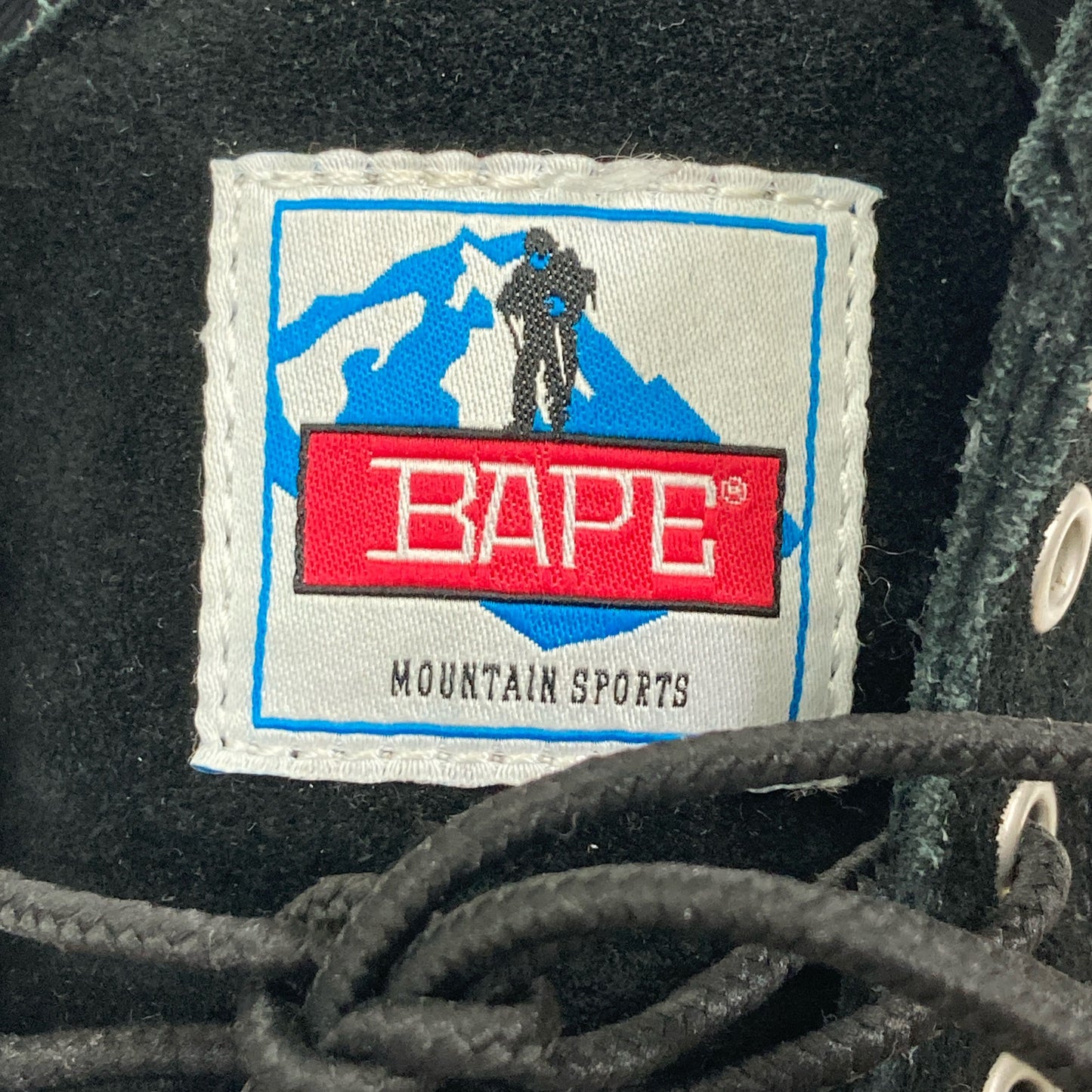 A BATHING APE アベイシングエイプ スエード ワーク シューズ 28.5