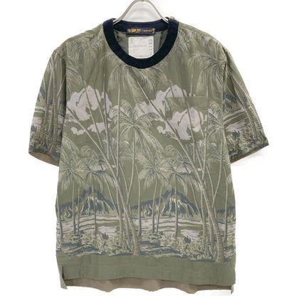 sacai サカイ ×SUNSURF カーキ 20-02193M 総柄トップス トップス 3