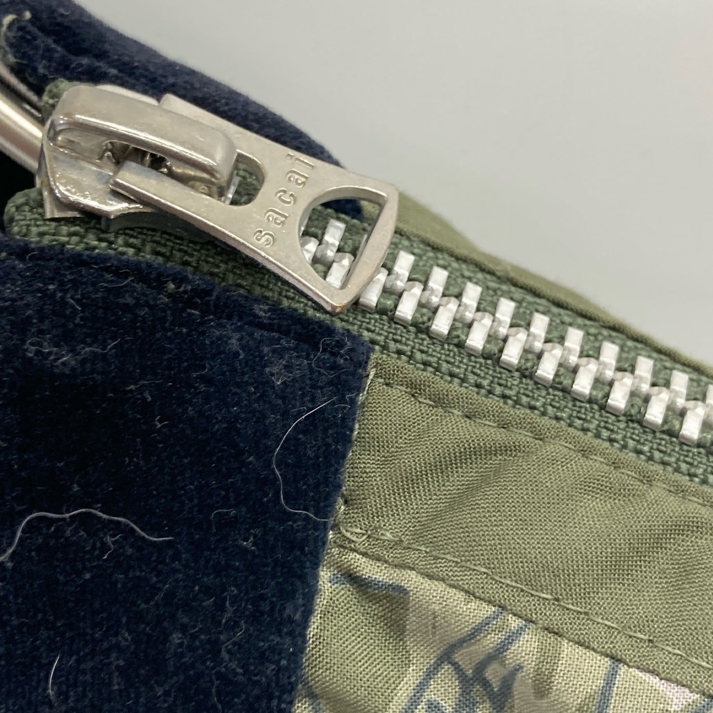 sacai サカイ ×SUNSURF カーキ 20-02193M 総柄トップス トップス 3