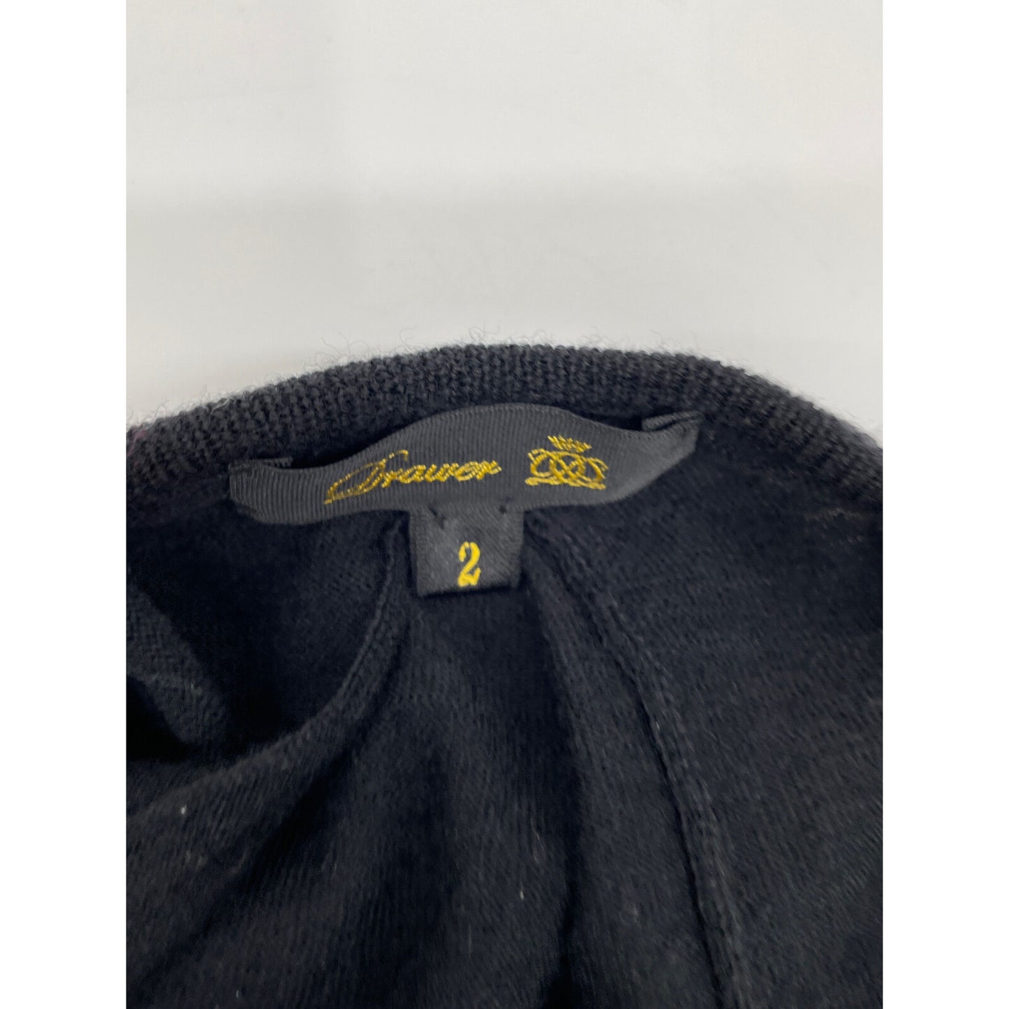 DRAWER ドゥロワー ブラック 6513 106 0839　ニット トップス 2