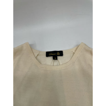 DRAWER ドゥロワー アイボリー　ニット トップス 2